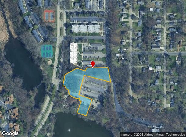  3485 Greenleaf Blvd, Kalamazoo, MI Parcel Map