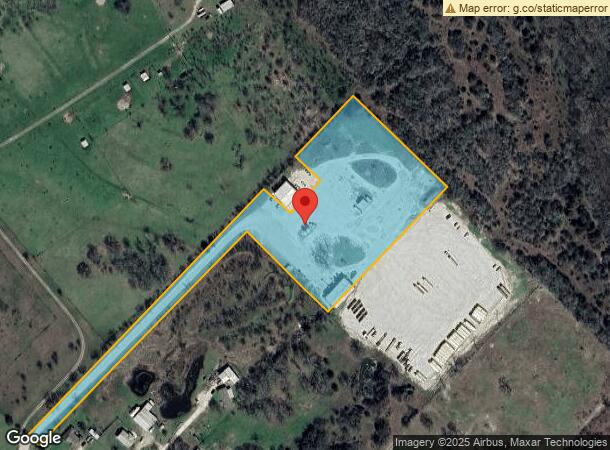 4585 Andert Rd, Bryan, TX Parcel Map