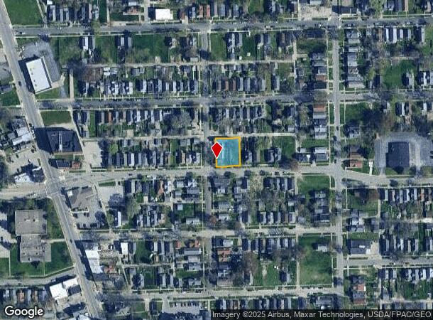  301 E Central Ave, Toledo, OH Parcel Map