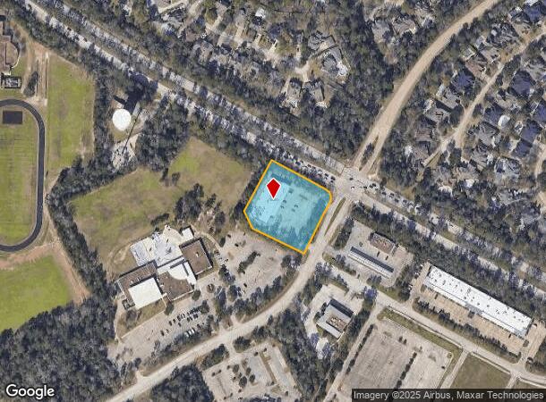 8008 Ashlane Way, Spring, TX Parcel Map