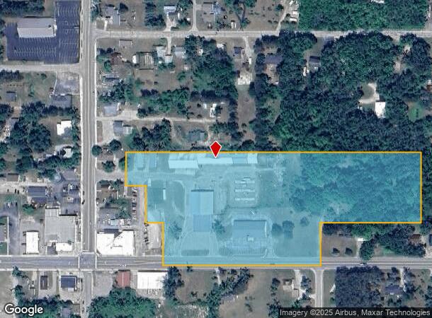  2051 E Miller Rd, Fairview, MI Parcel Map
