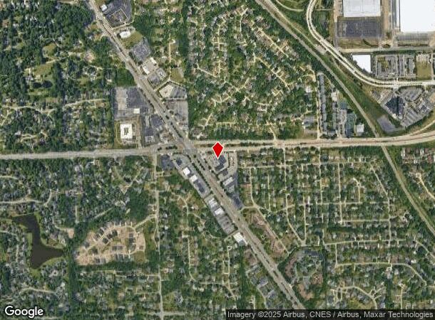 42886 Woodward Ave, Bloomfield Hills, MI Parcel Map