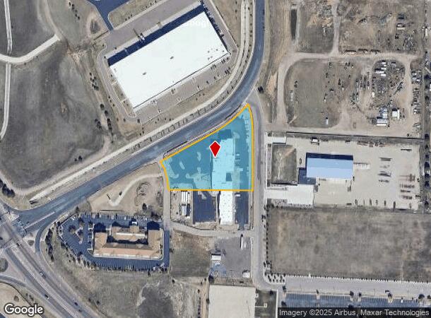  2845 Zeppelin Rd, Colorado Springs, CO Parcel Map