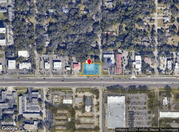  5140 E Fowler Ave, Tampa, FL Parcel Map