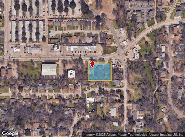 1502 E Grauwyler Rd, Irving, TX Parcel Map