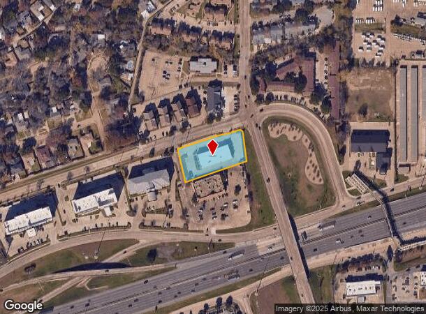  3474 Highland Rd, Dallas, TX Parcel Map