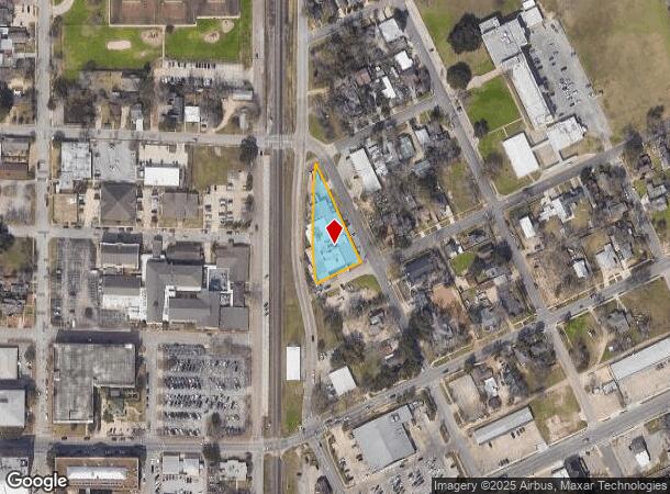 600 N 2Nd St, Conroe, TX Parcel Map