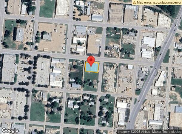  601 S 4Th St, Abilene, TX Parcel Map