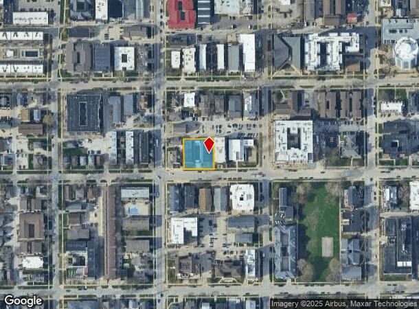106 E Daniel St, Champaign, IL Parcel Map
