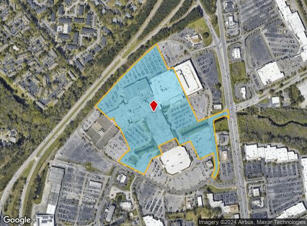  2150 Northwoods Blvd, North Charleston, SC Parcel Map