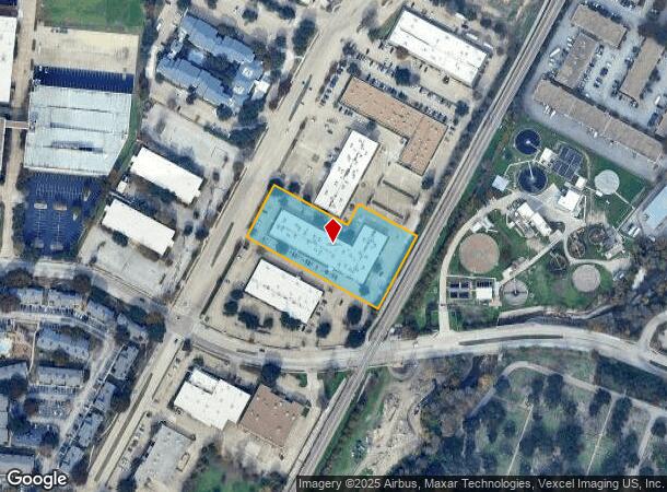 1059 S Sherman St, Richardson, TX Parcel Map
