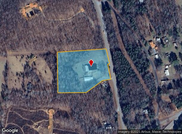 23122 S Nc Highway 109, Denton, NC Parcel Map