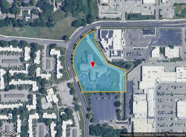  9201 Foster St, Overland Park, KS Parcel Map