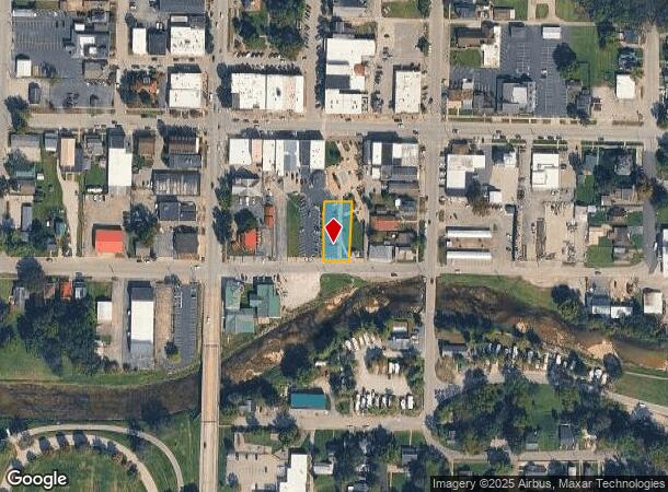 120 E Poplar St, Corydon, IN Parcel Map