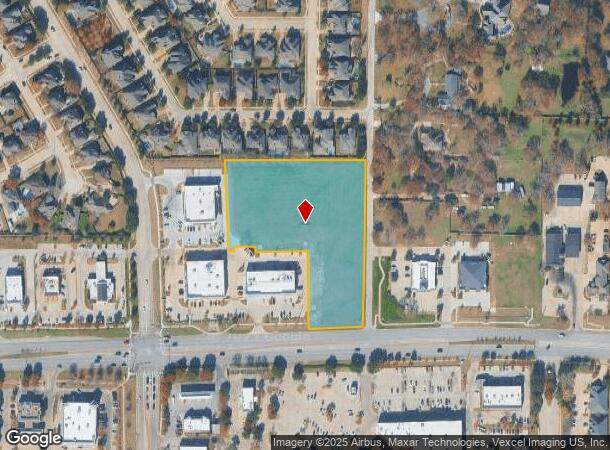  100 Chandler Rd, Keller, TX Parcel Map
