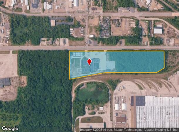 3401 W 5Th Ave, Gary, IN Parcel Map