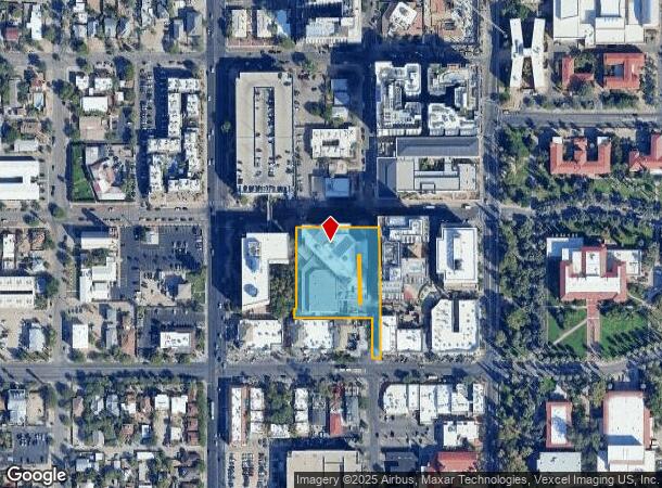  880 E 2Nd St, Tucson, AZ Parcel Map