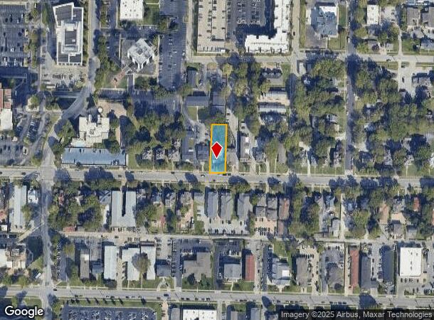  1021 E Walnut St, Springfield, MO Parcel Map