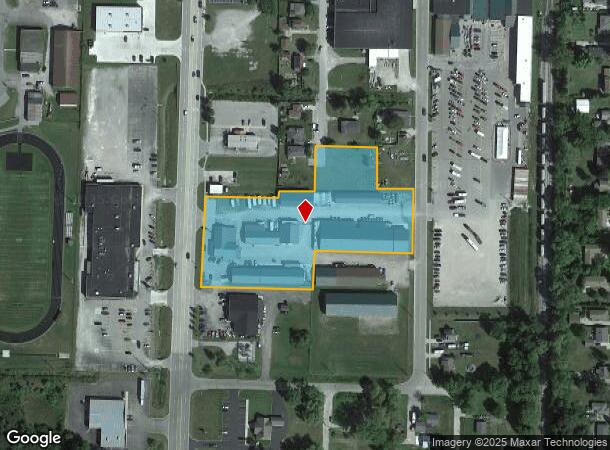 705 S Mable St, Pinconning, MI Parcel Map