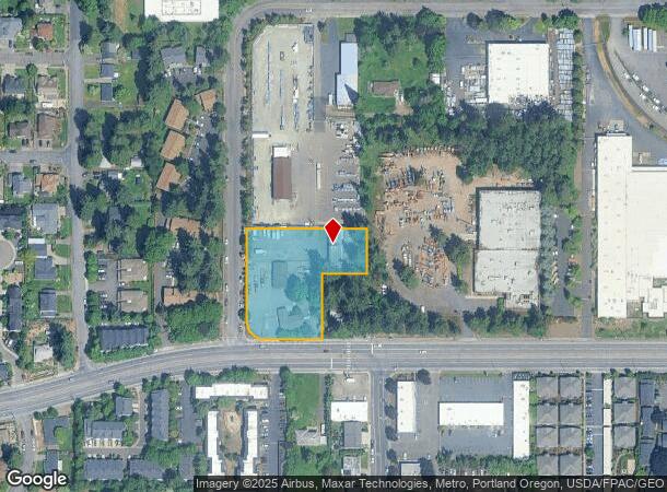 17101 Ne Halsey St, Portland, OR Parcel Map