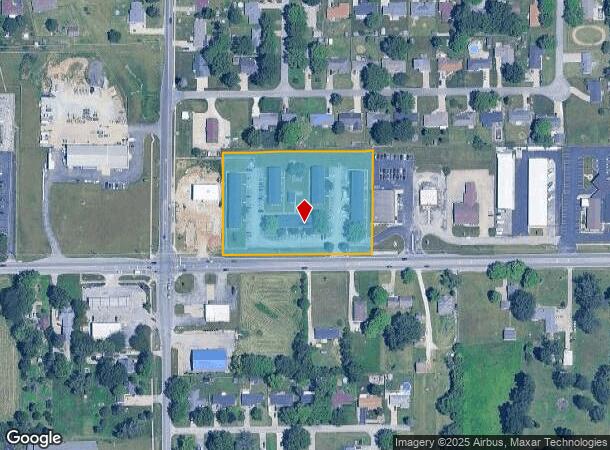  814 W 53Rd St, Anderson, IN Parcel Map