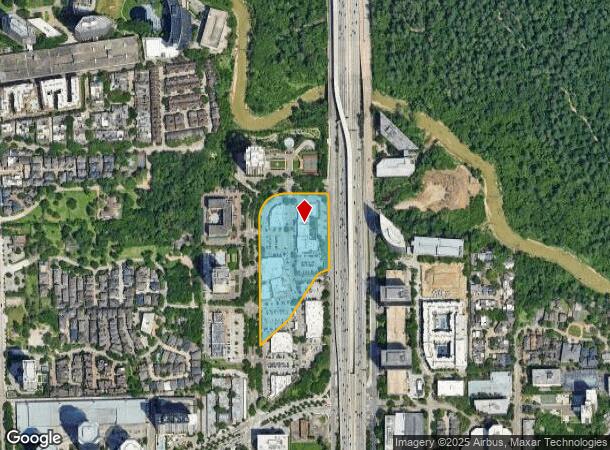 1101 Uptown Park Blvd, Houston, TX Parcel Map