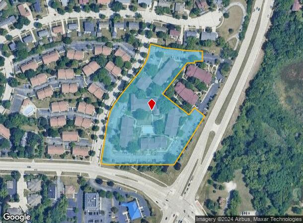  305 Sheffield Rd, Waukesha, WI Parcel Map