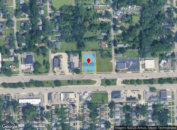  26870 W 8 Mile Rd, Southfield, MI Parcel Map
