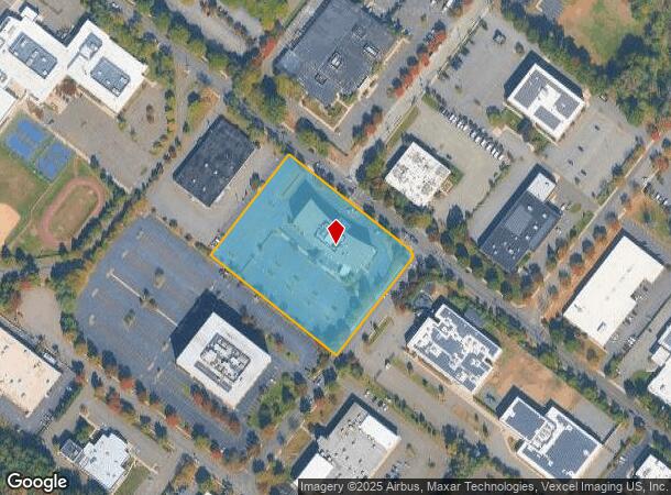 80 W Century Rd, Paramus, NJ Parcel Map