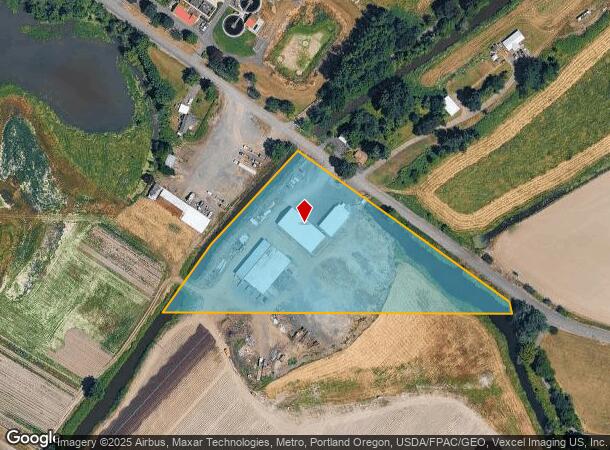  34616 E Columbia Ave, Scappoose, OR Parcel Map
