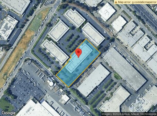  41380 Christy St, Fremont, CA Parcel Map