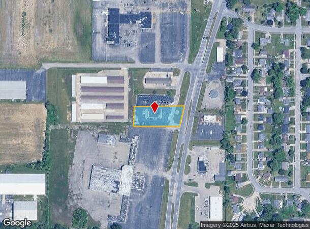 2701 Broadway St, Anderson, IN Parcel Map