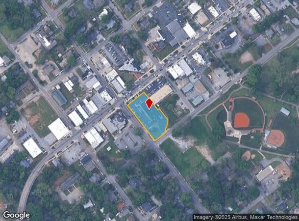 700 Main St, Montevallo, AL Parcel Map