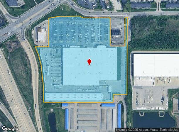 7701 E 42Nd St, Indianapolis, IN Parcel Map