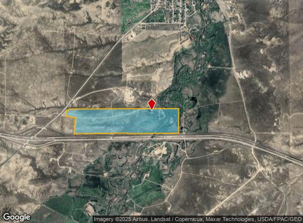1002 Deer Creek Rd, Glenrock, WY Parcel Map