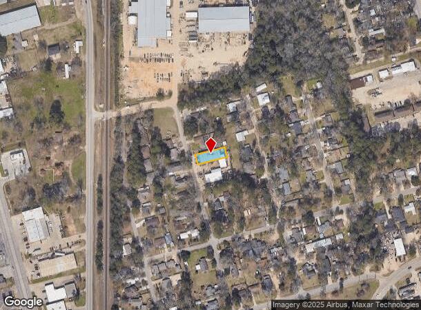 1009 Ivey St, Conroe, TX Parcel Map