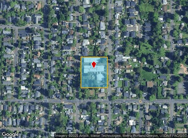 3829 Se 74Th Ave, Portland, OR Parcel Map