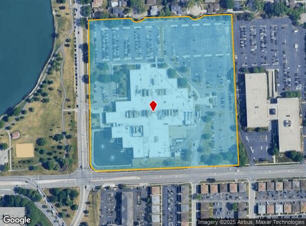 1300 E Touhy Ave, Des Plaines, IL Parcel Map