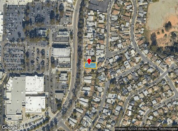  4111 Clairemont Mesa Blvd, San Diego, CA Parcel Map