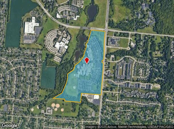  2405 County Line Rd, Beavercreek, OH Parcel Map