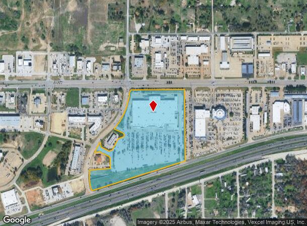 2801 E Interstate 20, Weatherford, TX Parcel Map