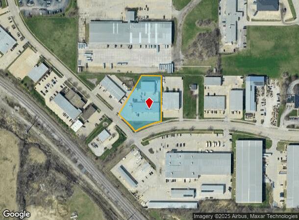  1628 Commerce Pkwy, Bloomington, IL Parcel Map