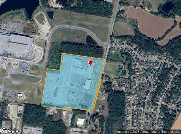  1525 N Rocky River Rd, Monroe, NC Parcel Map