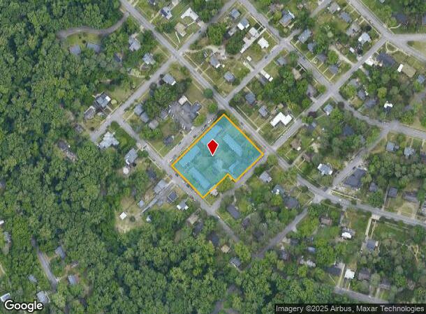  1676 S Sycamore St, Petersburg, VA Parcel Map