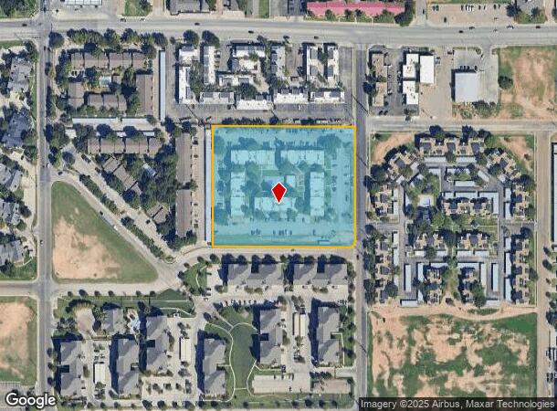 5202 Bangor Ave, Lubbock, TX Parcel Map