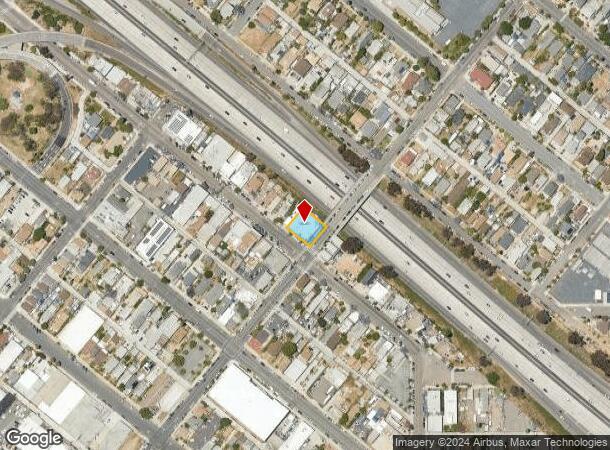  2184 Logan Ave, San Diego, CA Parcel Map