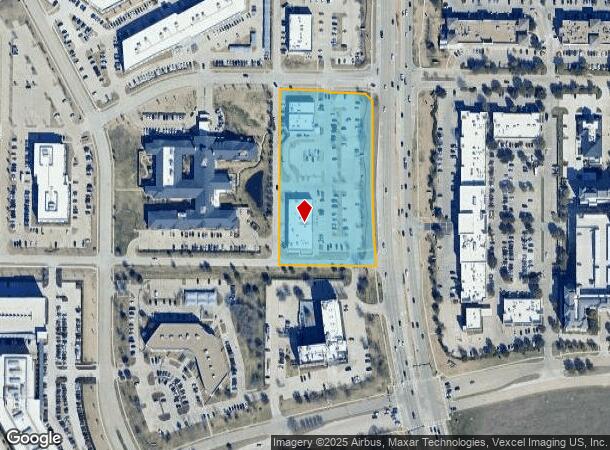  8245 Preston Rd, Plano, TX Parcel Map