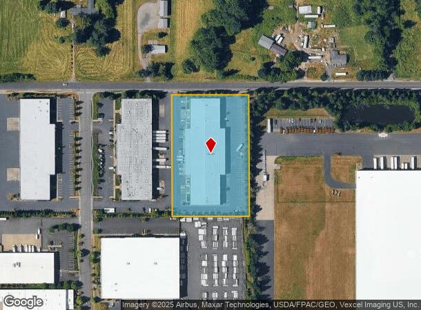 7509 S 5Th St, Ridgefield, WA Parcel Map