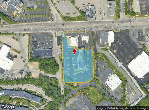  130 Worcester Rd, Framingham, MA Parcel Map