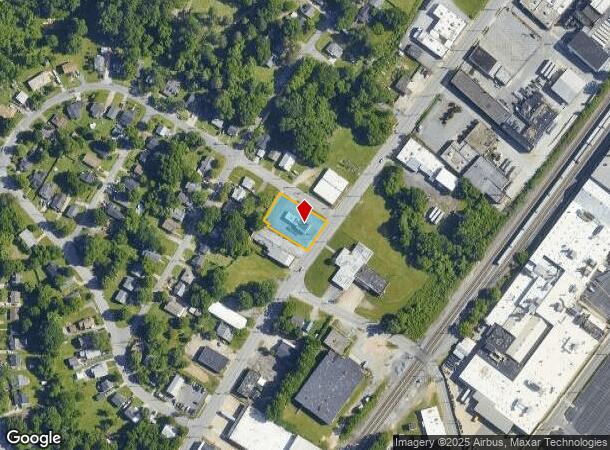  1924 W English Rd, High Point, NC Parcel Map